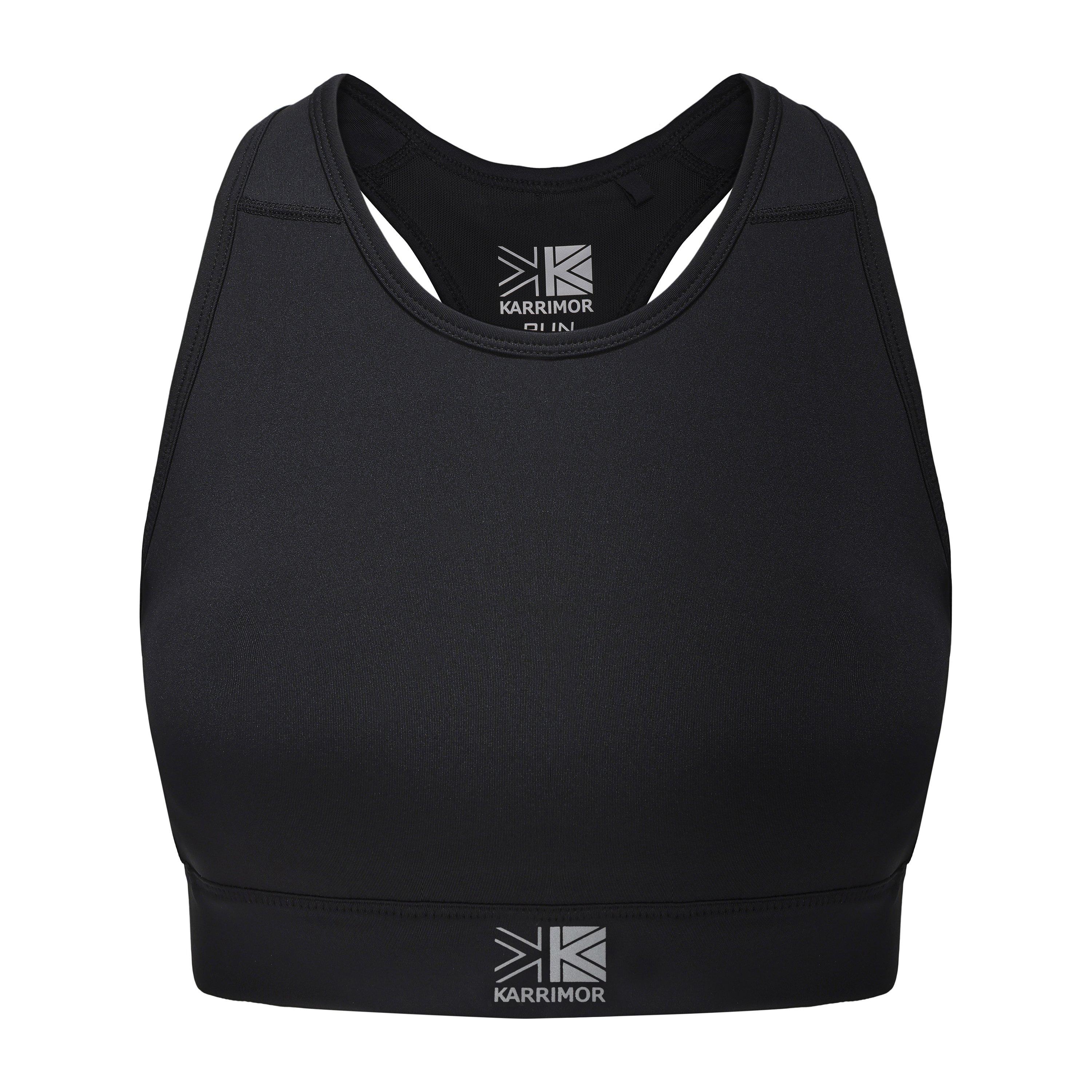 Black - Karrimor - Medium Sports Bra - 1