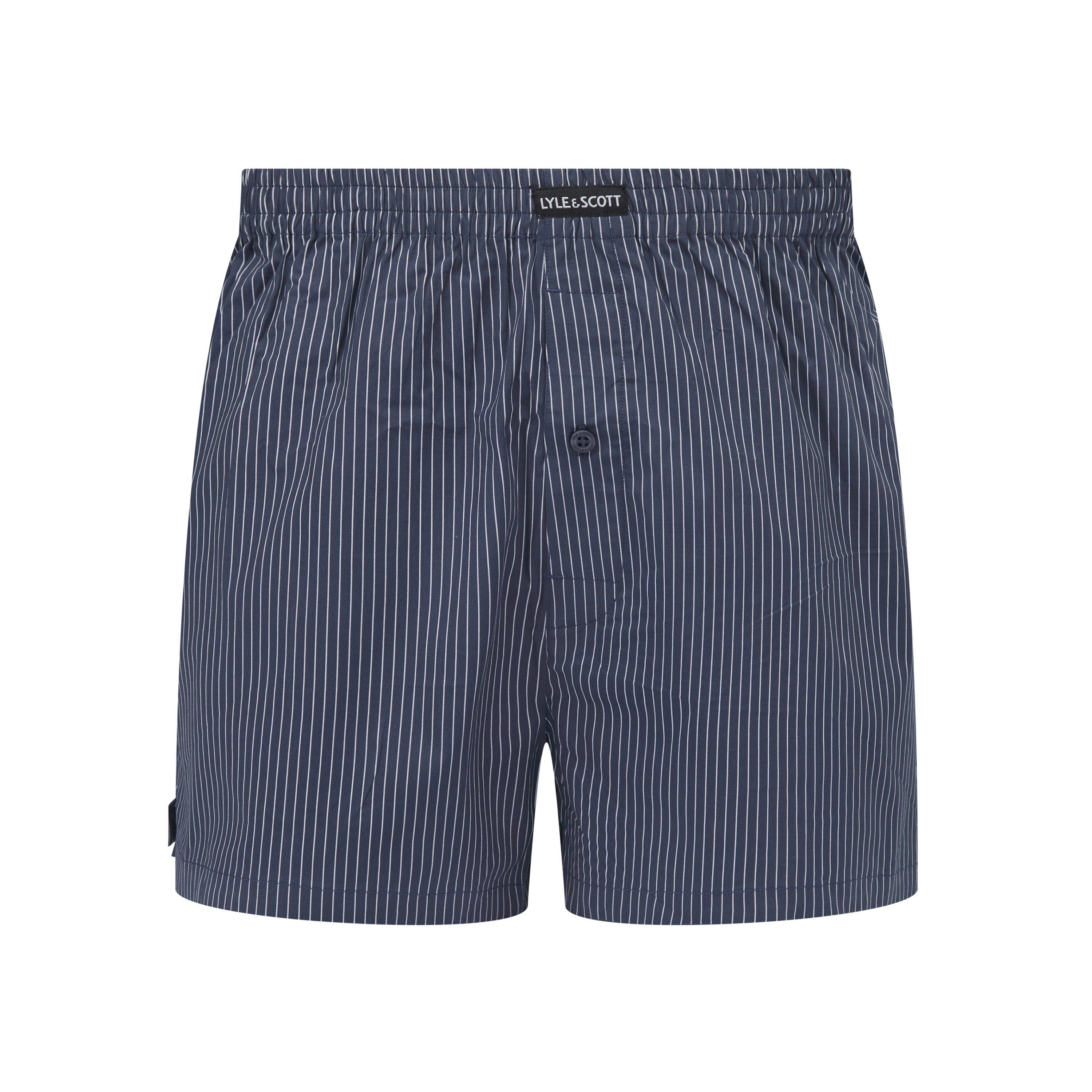 Blue/Chk/Strp - Lyle and Scott - Boxers - 2