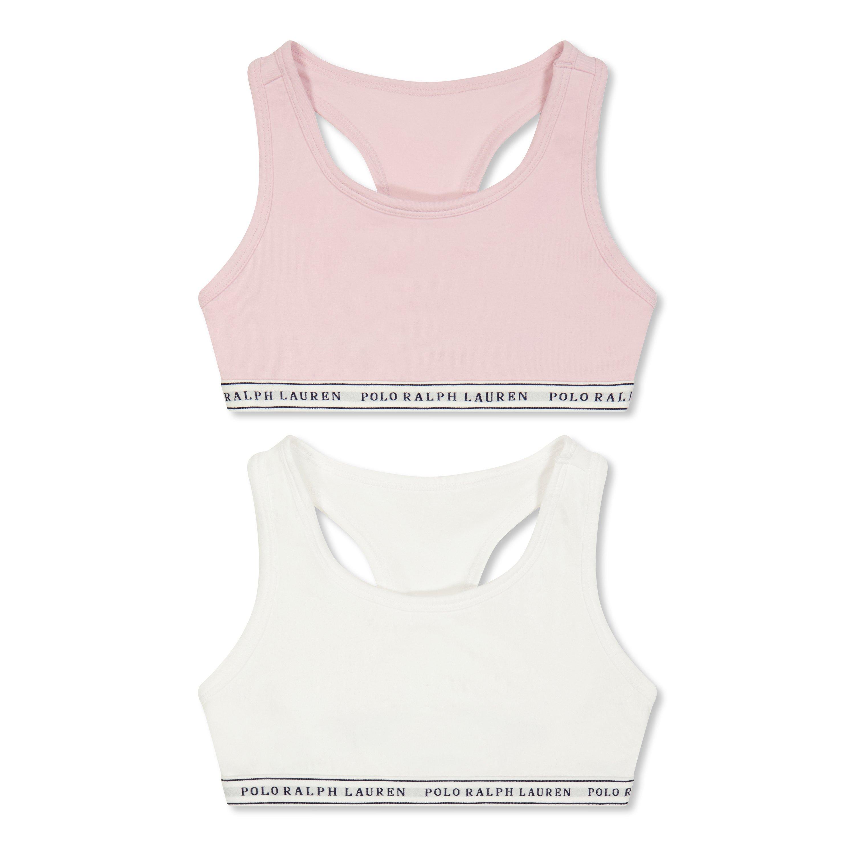 Polo Ralph Lauren Kids' Non Wired Unlined Bralette - White 001