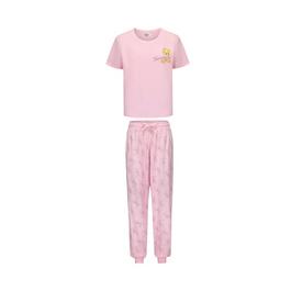 Character Short Sleeve Pyjama Set Womens