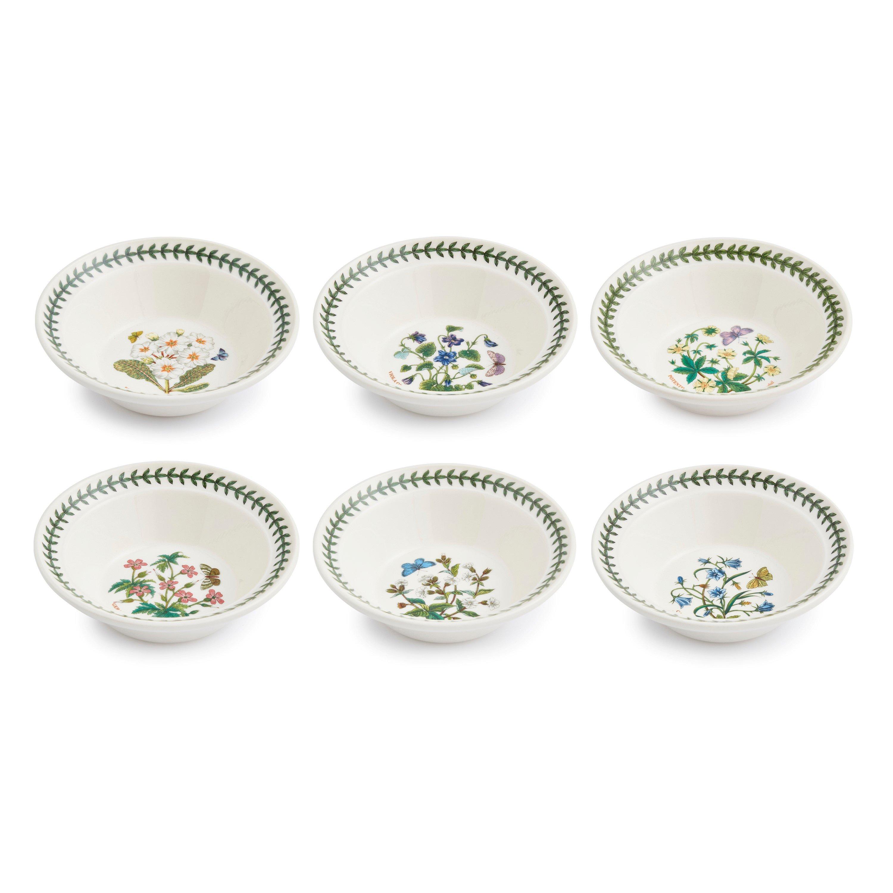 Portmeirion Botanic Garden  Botanic Garden Set Of 6 Cereal Bowls - Neutral