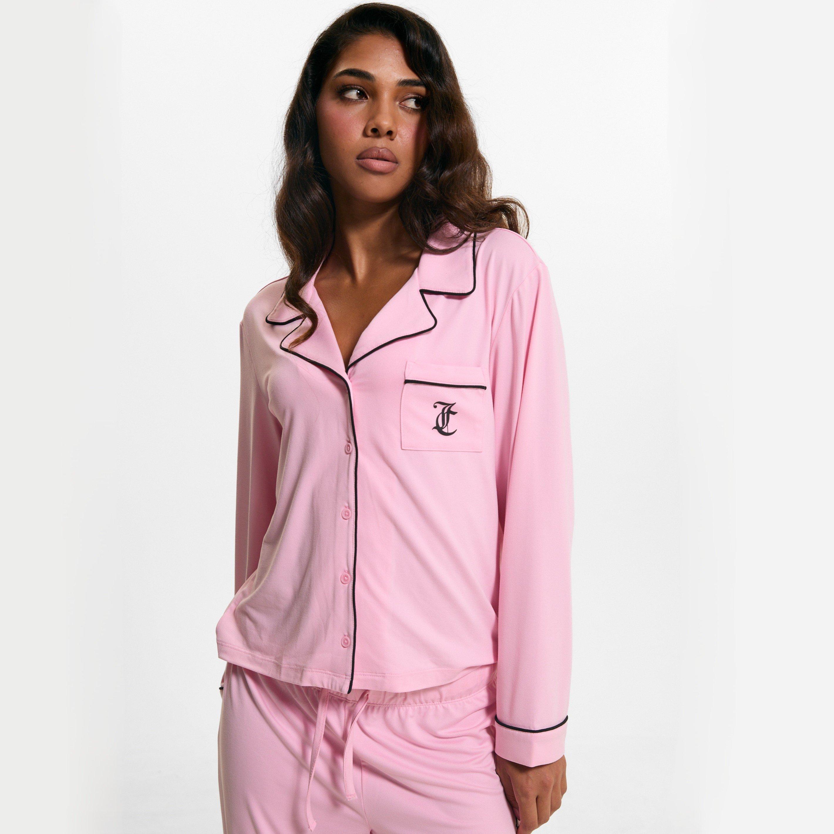 Pink - Juicy Couture - Juicy LS Pyjama Set Ld64 - 2