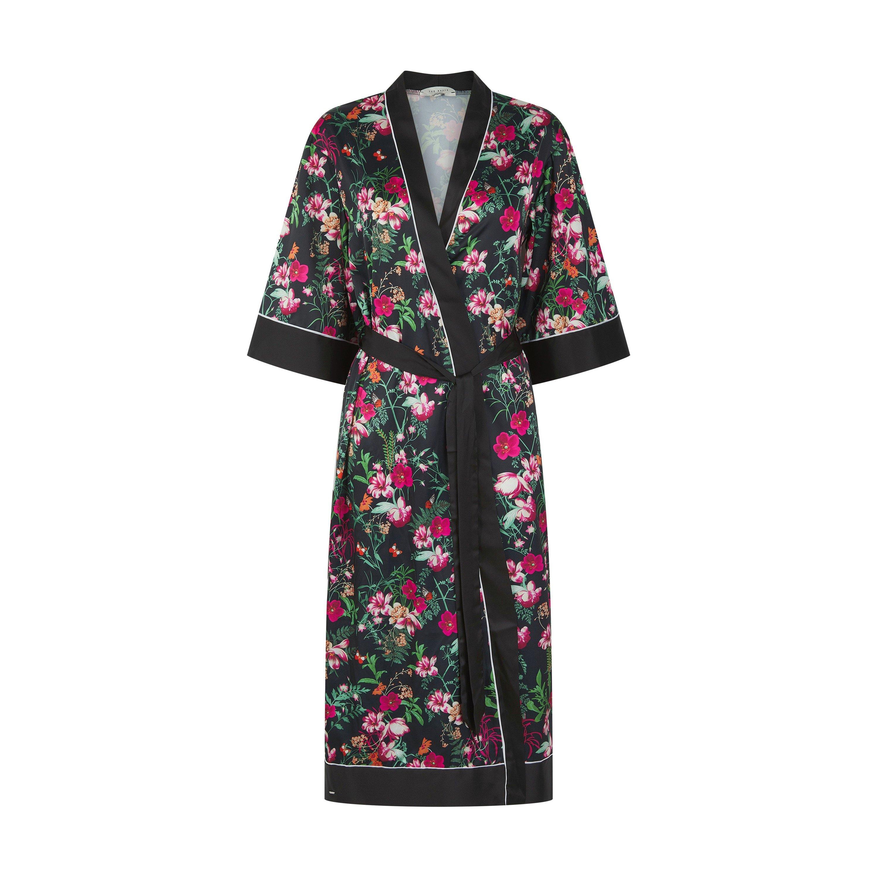 Estampado negro - Ted Baker - Ted Satin Kimono Ld99 - 1