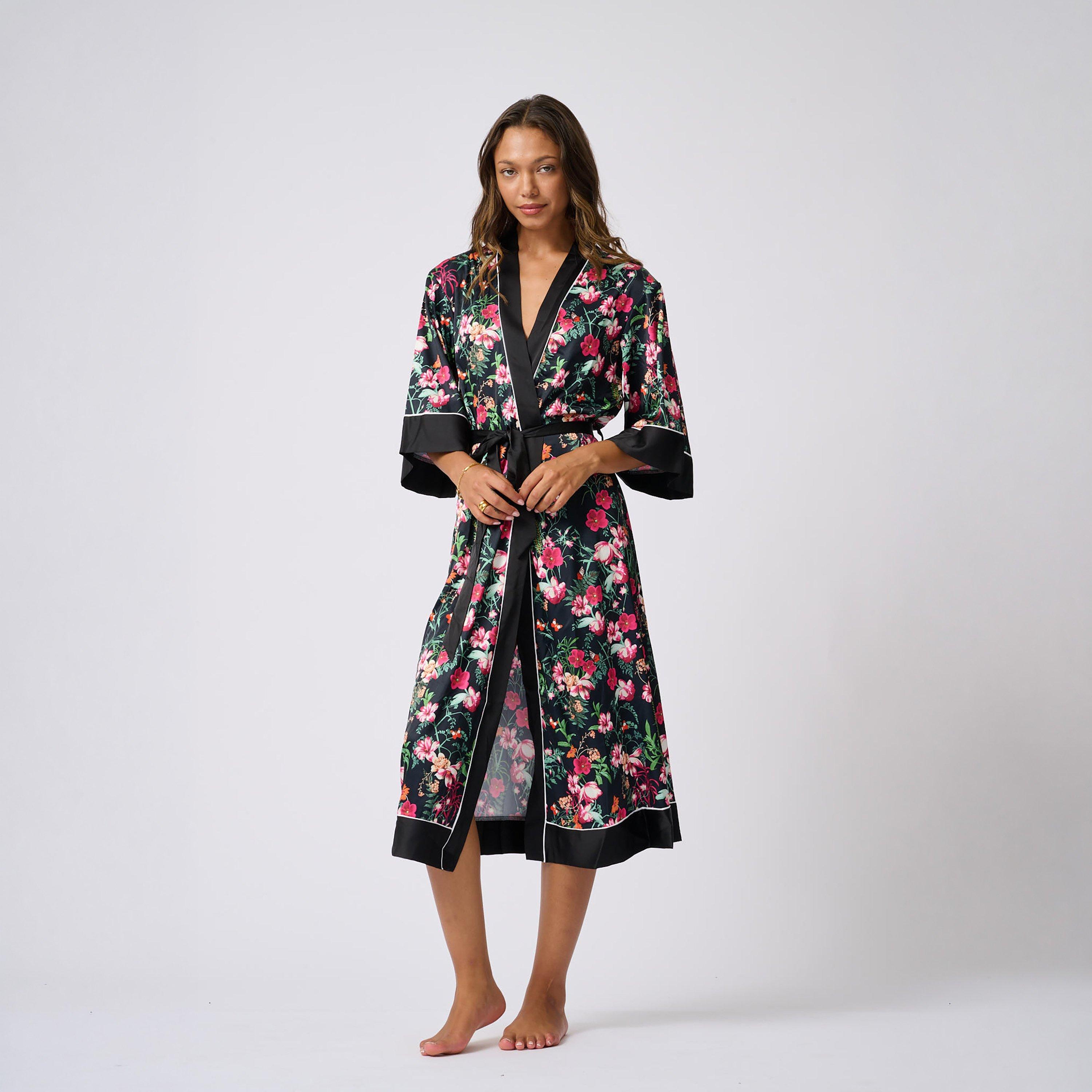 Estampado negro - Ted Baker - Ted Satin Kimono Ld99 - 4