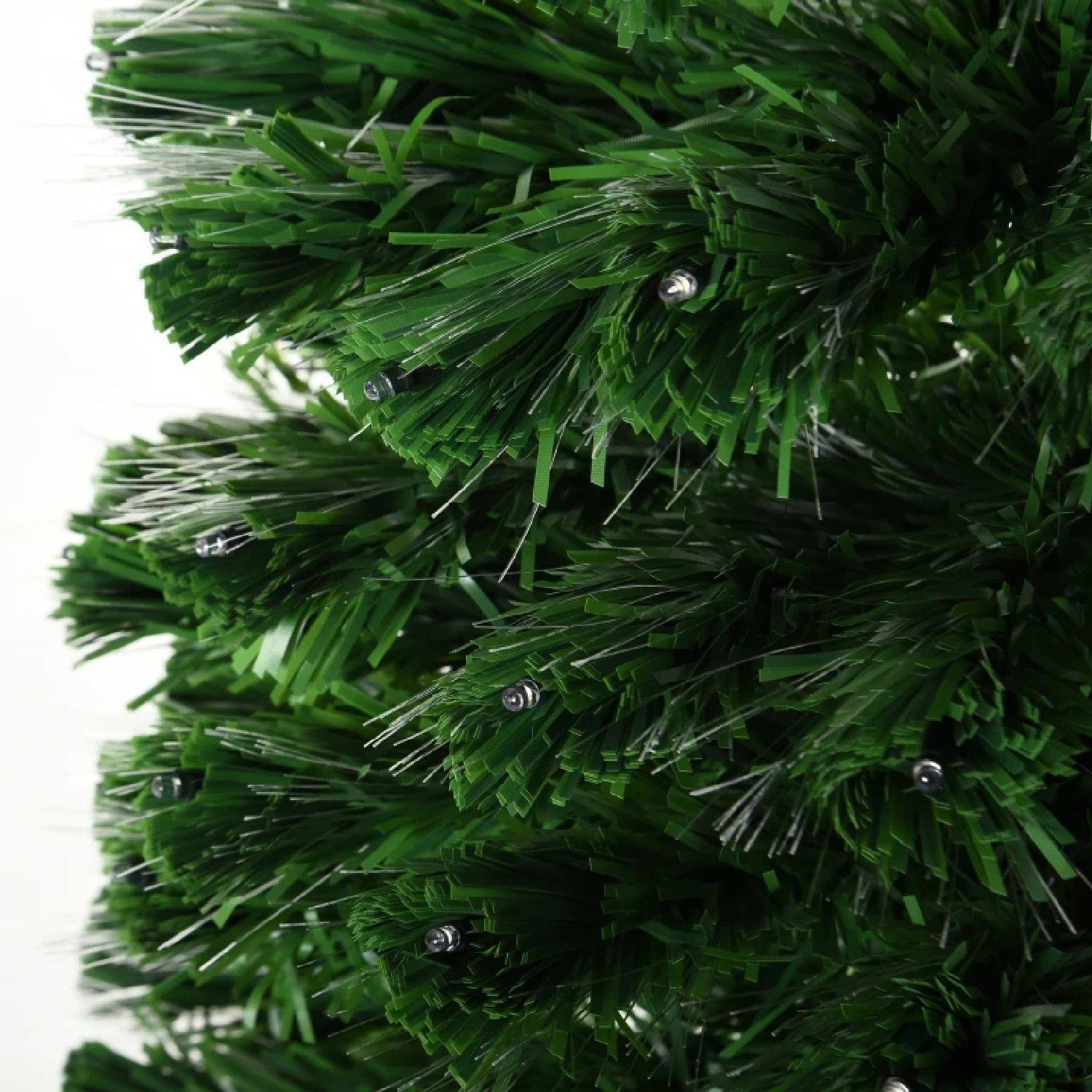 Multi - HOMCOM - Pre lit Artificial Christmas Tree - 4