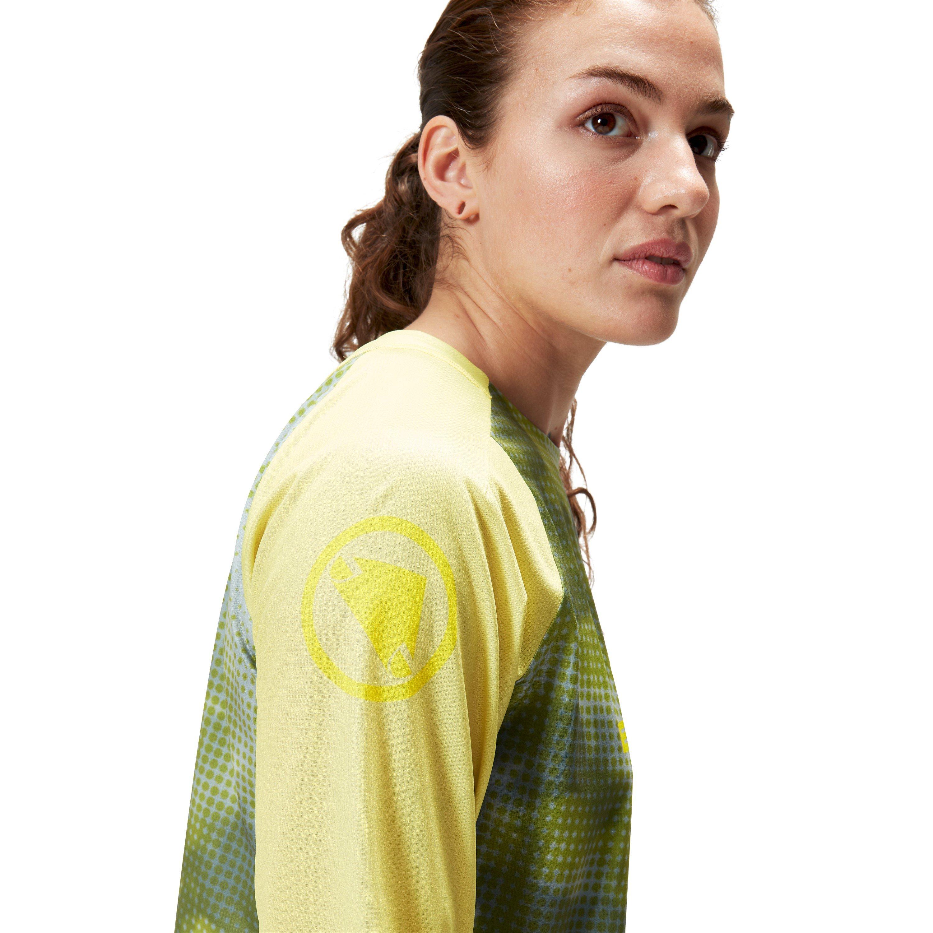 Suplhur - Endura - Ltd Pixel Cloud Long Sleeve Tee Ladies - 7
