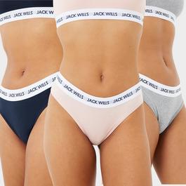 Jack Wills Wilden Multipack Boy Pants 3 Pack Ladies