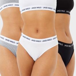 Jack Wills Wilden Multipack Boy Pants 3 Pack Ladies