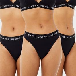 Jack Wills Deptford Multipack Thong 3 Pack