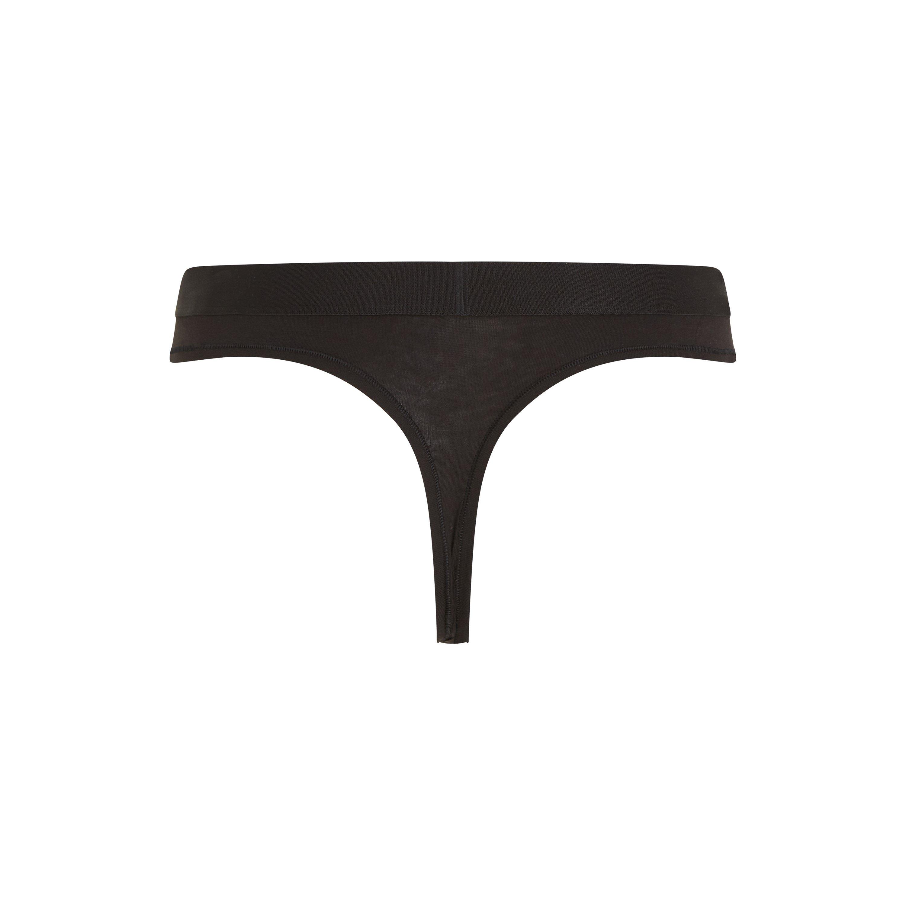 Schwarz - Tommy Hilfiger - Logo Thong - 6