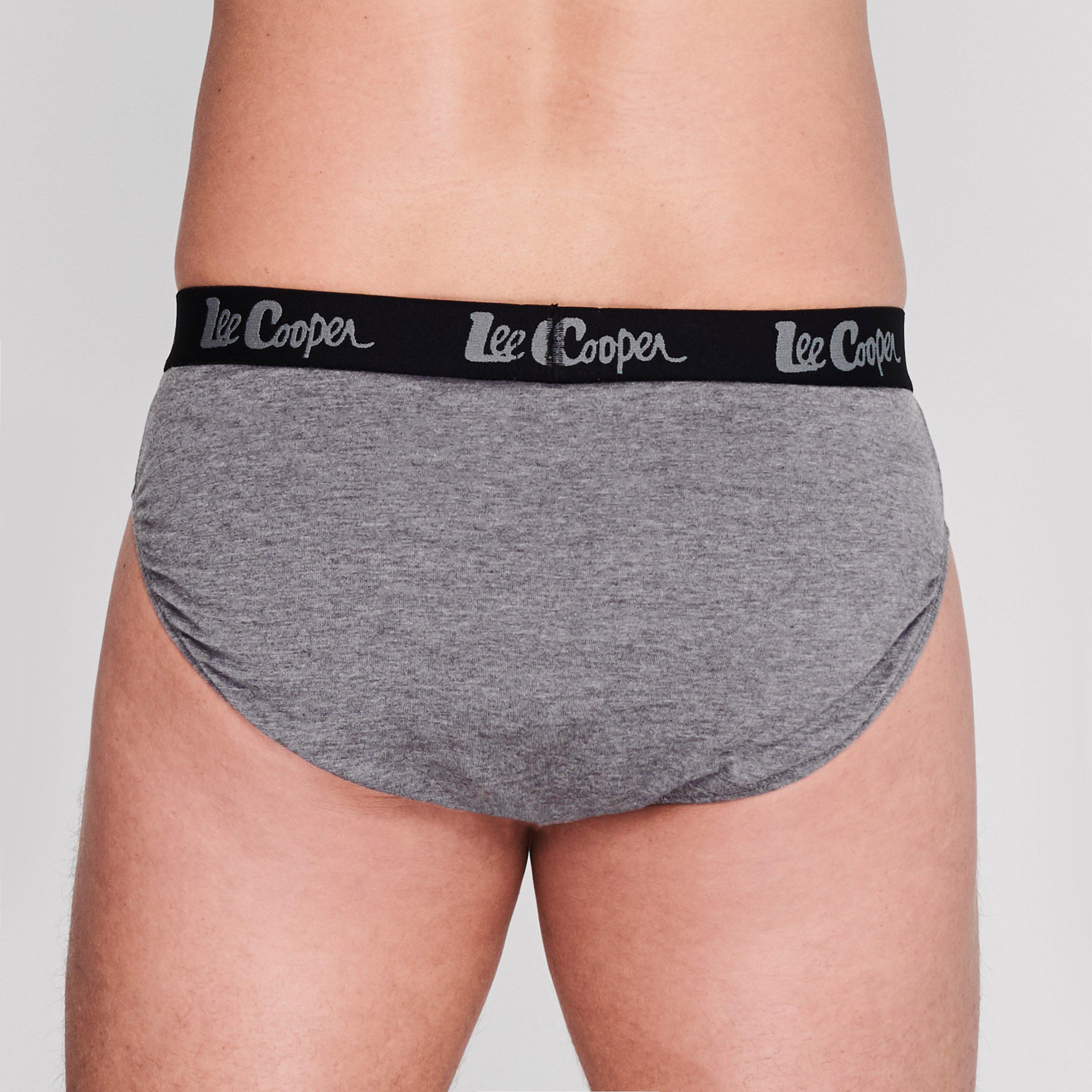 Core - Lee Cooper - Cooper Mens 5-Pack Comfort Briefs - 5