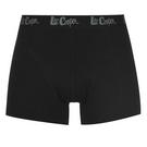 Noir - Lee Cooper - Lee 5 Pack Printed Boxer Shorts Mens - 10