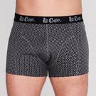 Noir - Lee Cooper - Lee 5 Pack Printed Boxer Shorts Mens - 5