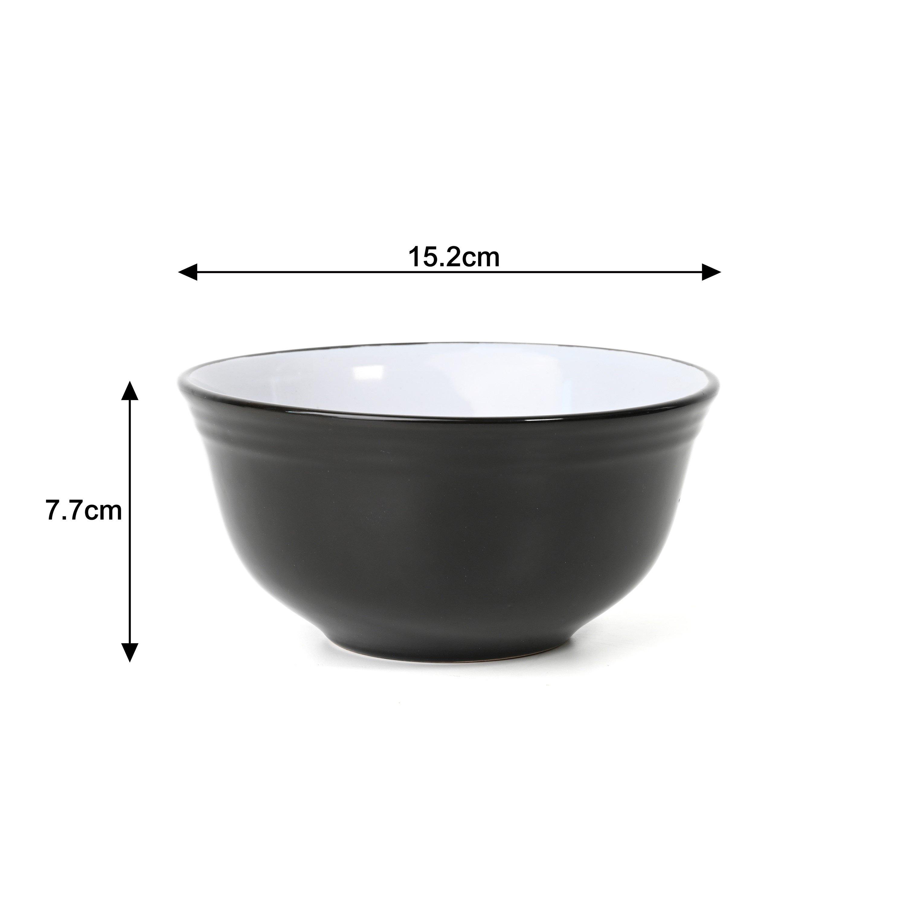 Black - Waterside - 16PC Camden Black Dinner Set - 6