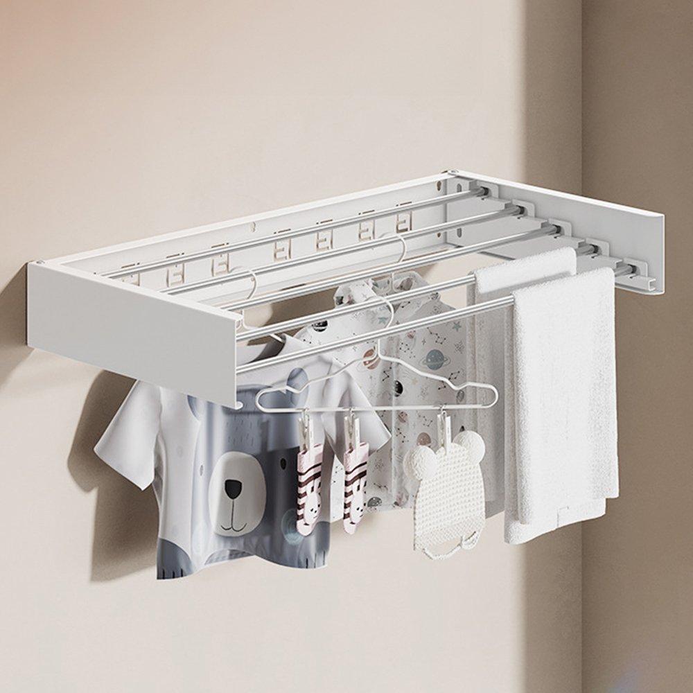 LIFE IDEAS Space-Saving Wall Mounted Towel Drying Rack