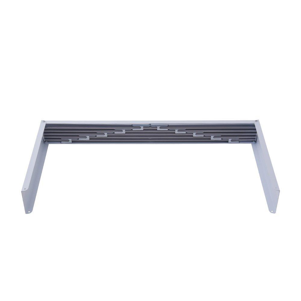 White - LIFE IDEAS - Space-Saving Wall Mounted Towel Drying Rack - 5