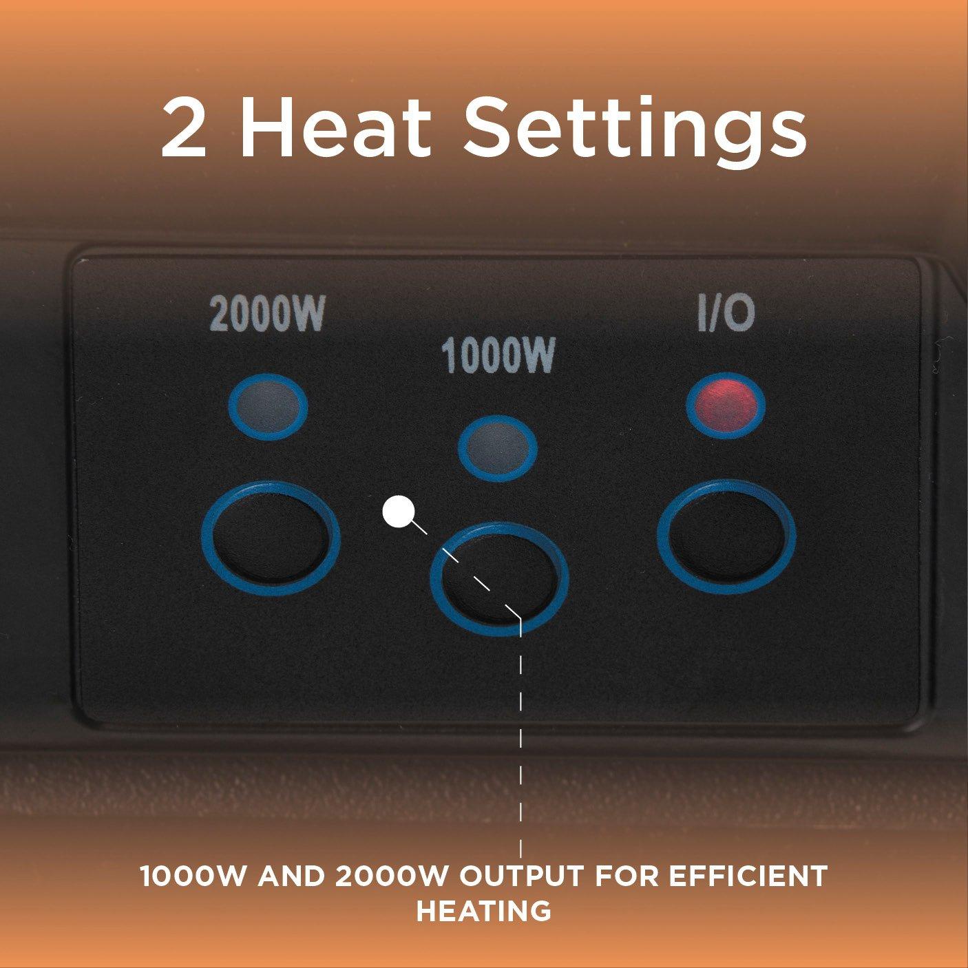 Brass - Warmlite - Whitby 2KW Electric Fire Inset with Remote Control - 3