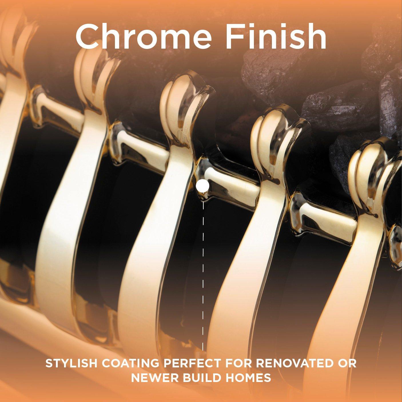 Brass - Warmlite - Whitby 2KW Electric Fire Inset with Remote Control - 5