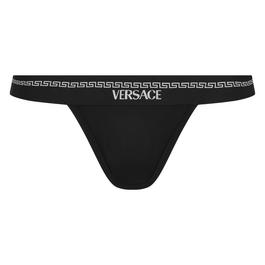 Versace Essentials Essential Triangle Thong