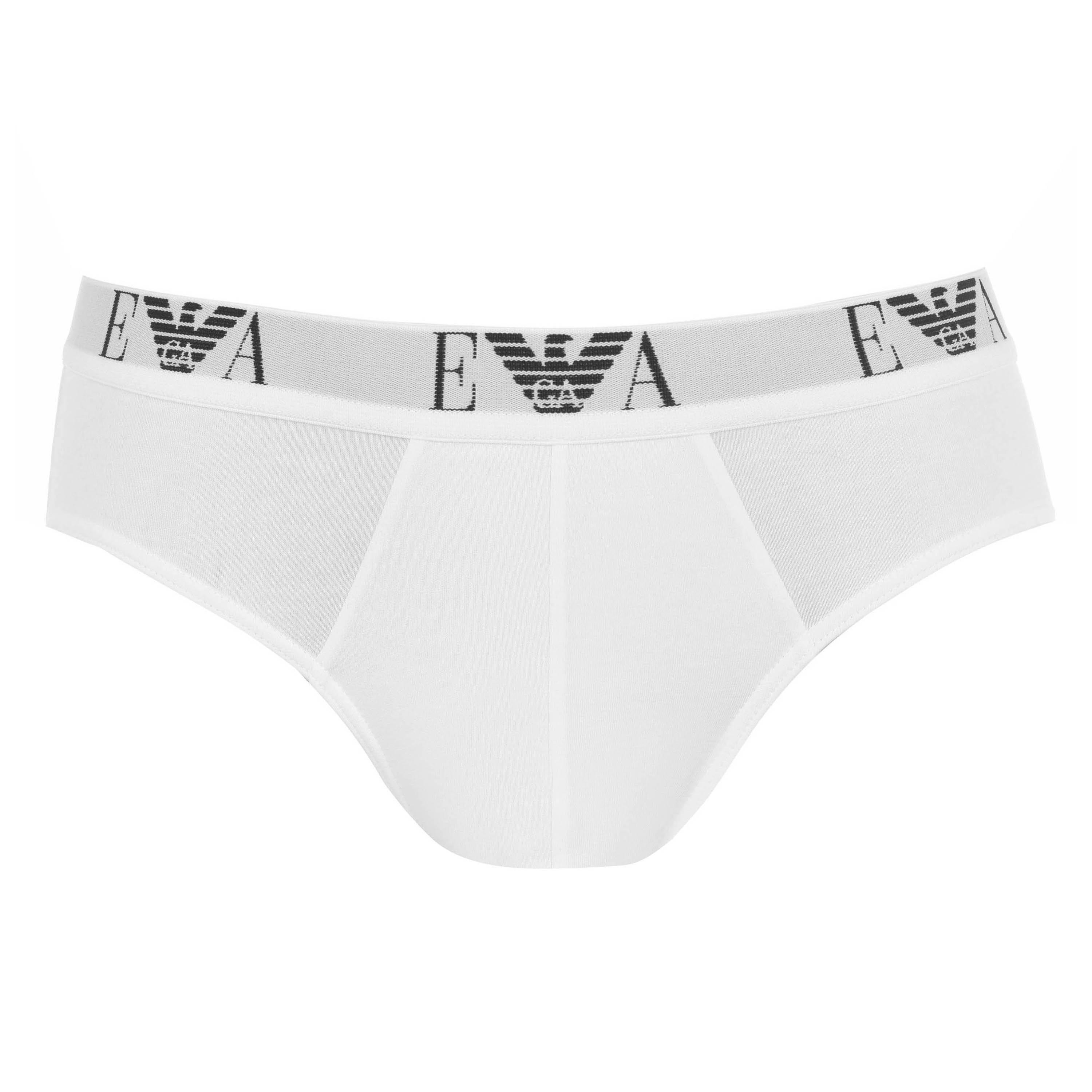 Blanc 16510 - Emporio Armani - 3 Pack Briefs - 2