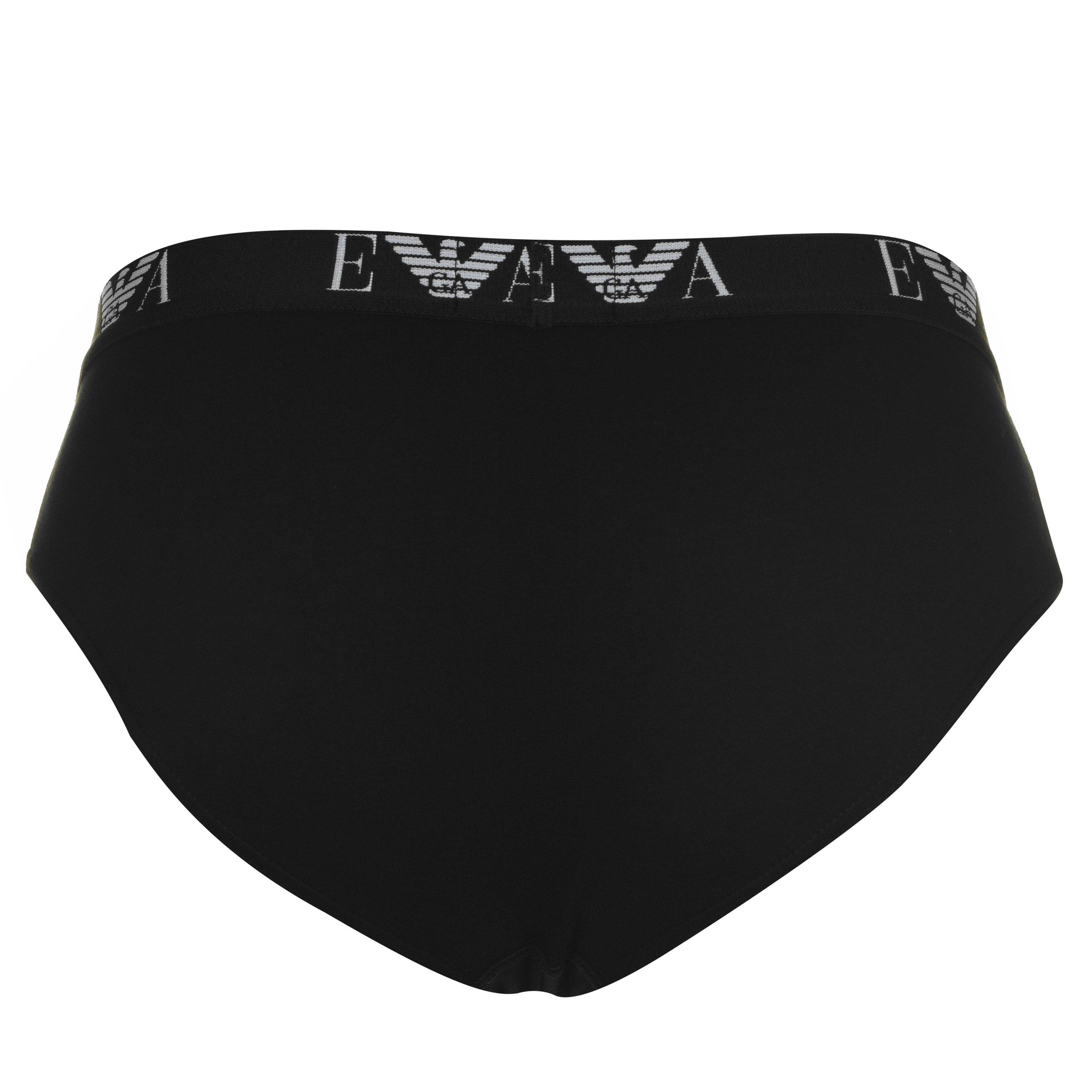 Negro 21320 - Emporio Armani - 3 Pack Briefs - 5