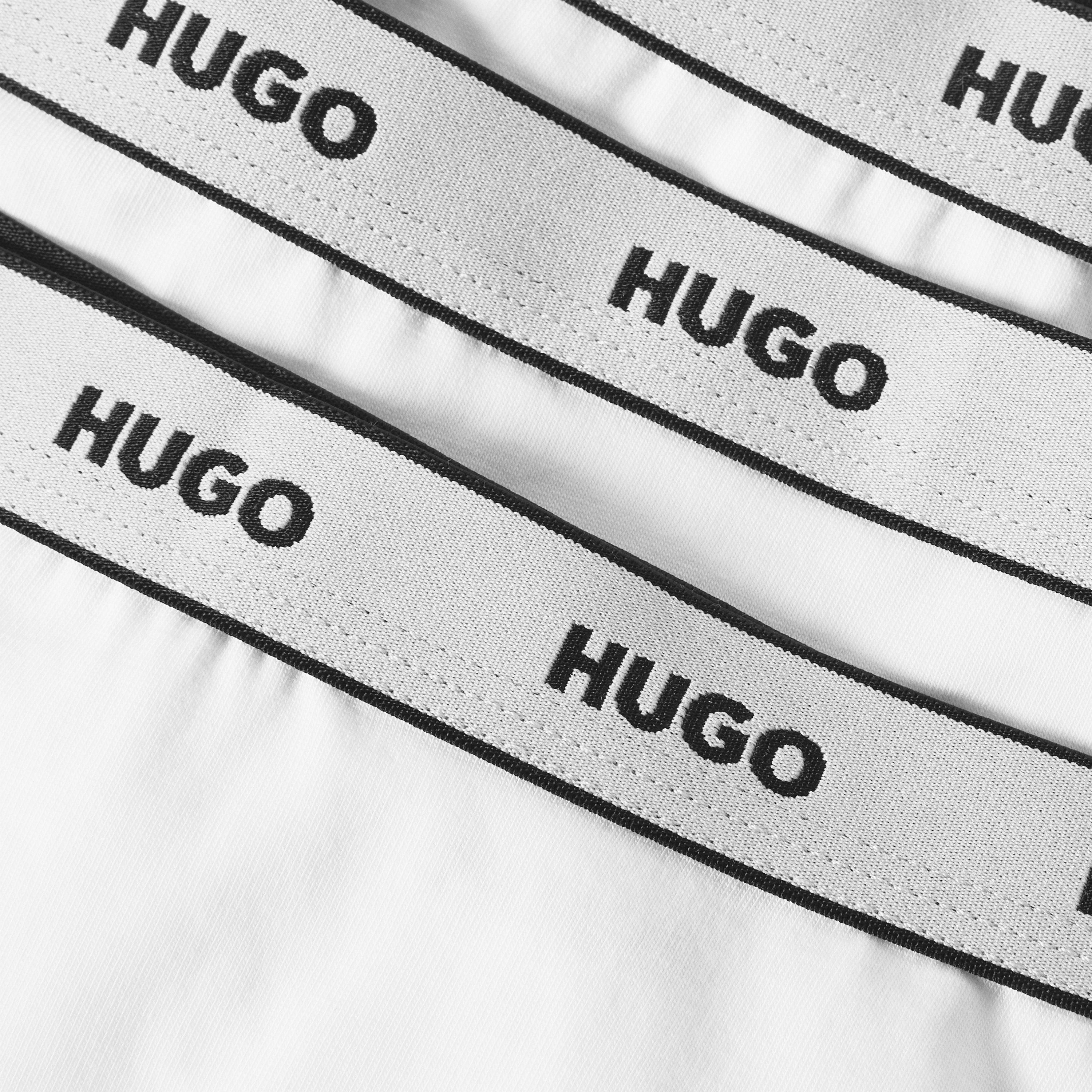 White - Hugo - Hugo Triplet Thong Stripe 10272521 Boxer Womens - 3