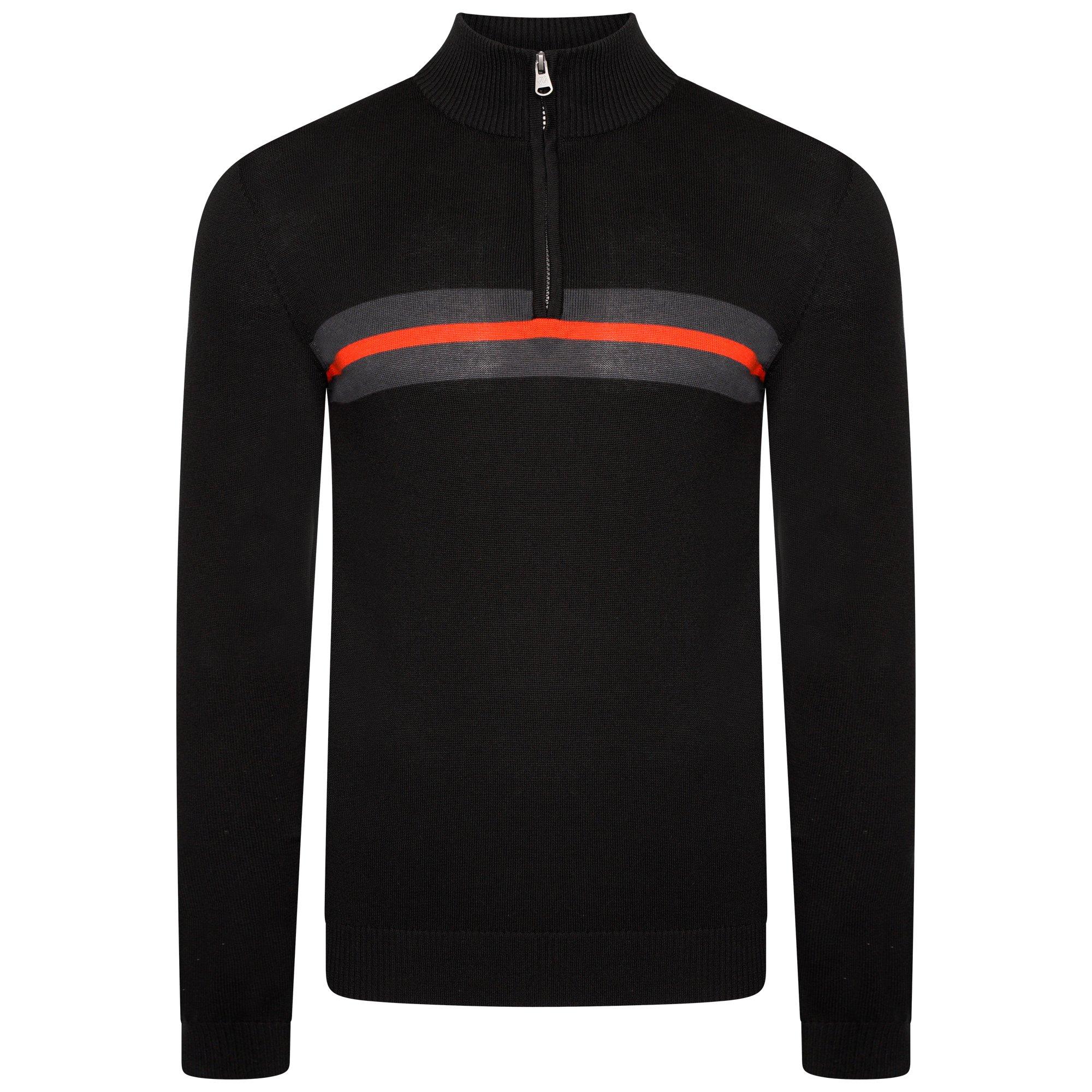 Dare 2b Men's Baselayer Top - Blk/AmberGlo