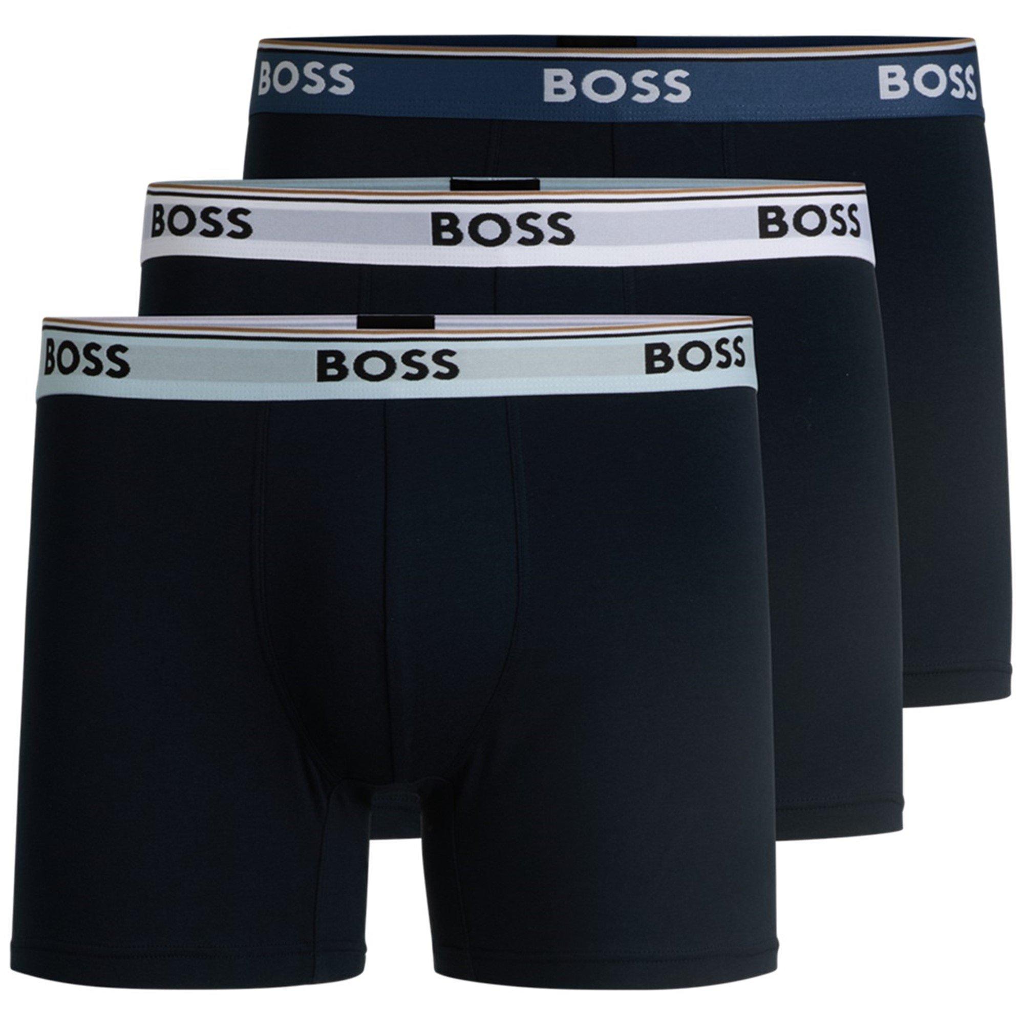 Men's 3 Pack Cotton Boxer Briefs
