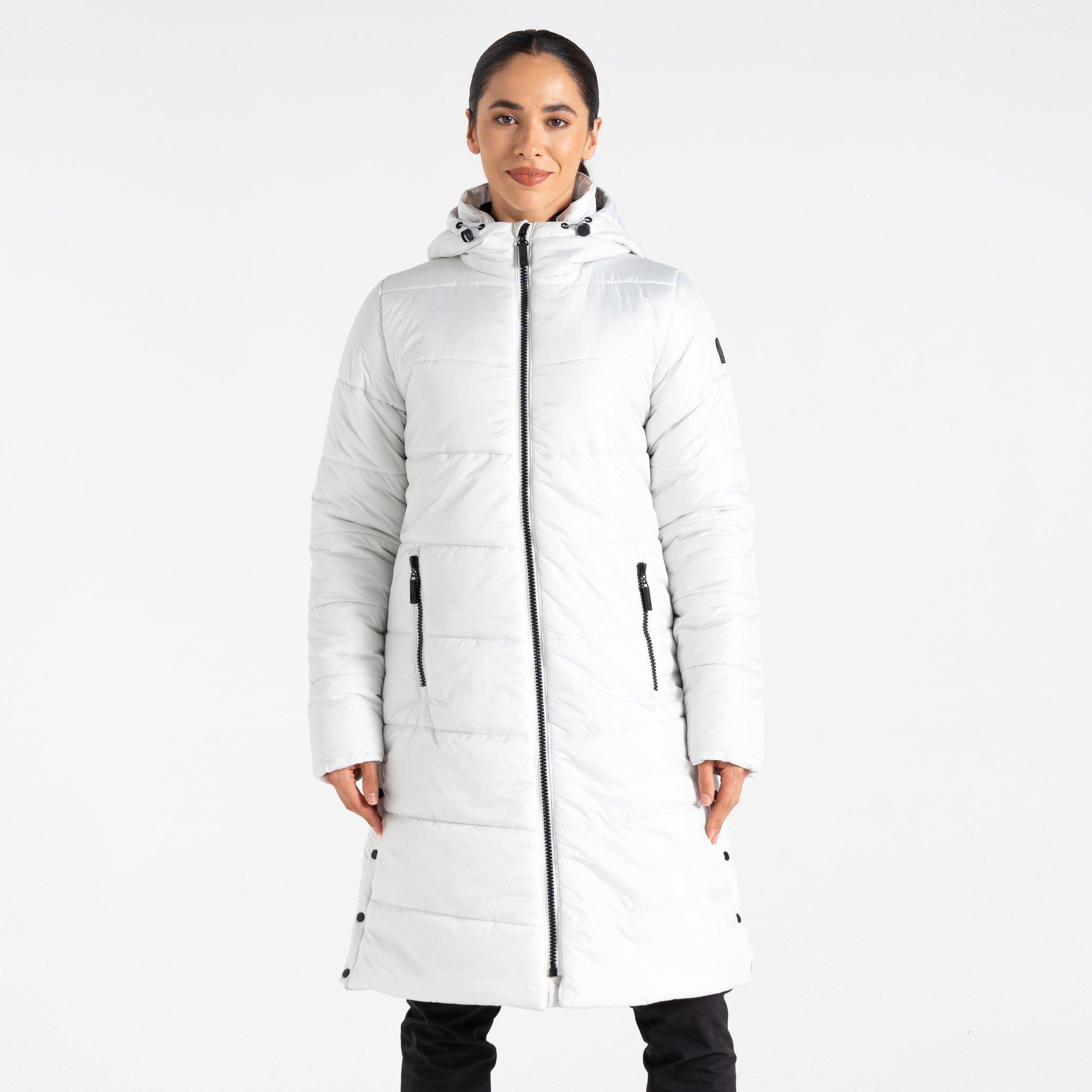 BlancDeBlanc - Dare 2b - Distinguish Water Resistant Hooded Knee Length Ski Jacket - 1
