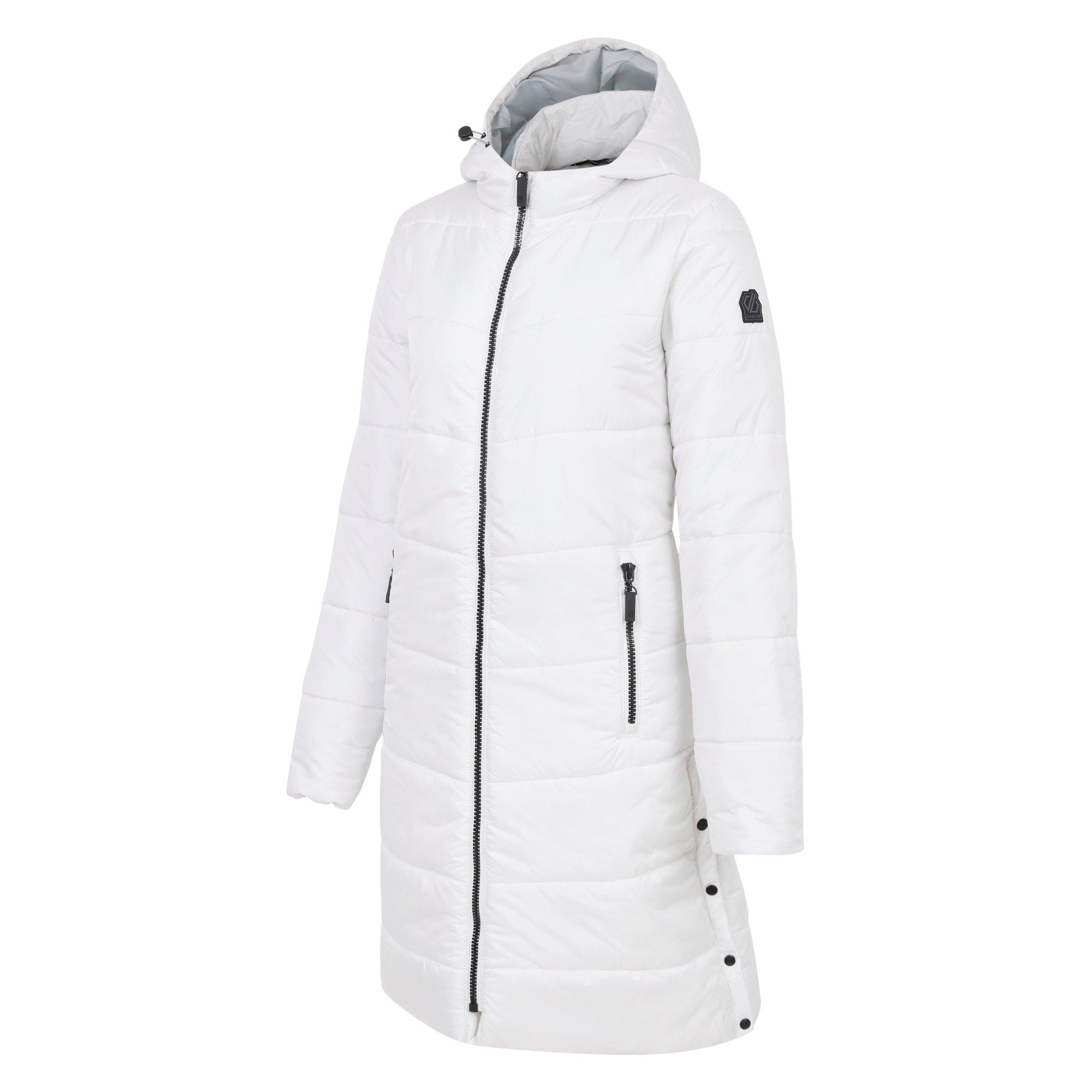BlancDeBlanc - Dare 2b - Distinguish Water Resistant Hooded Knee Length Ski Jacket - 12