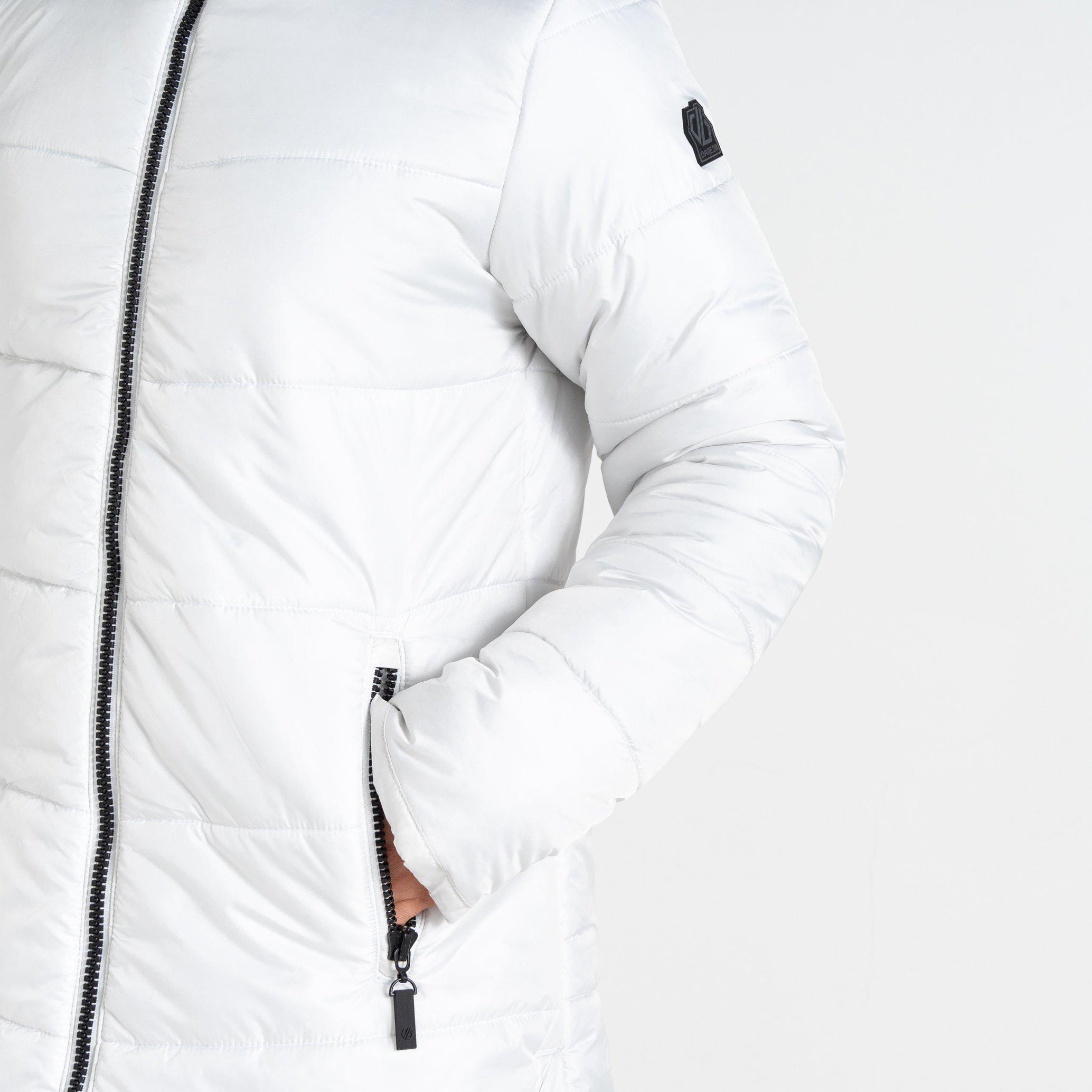 BlancDeBlanc - Dare 2b - Distinguish Water Resistant Hooded Knee Length Ski Jacket - 5