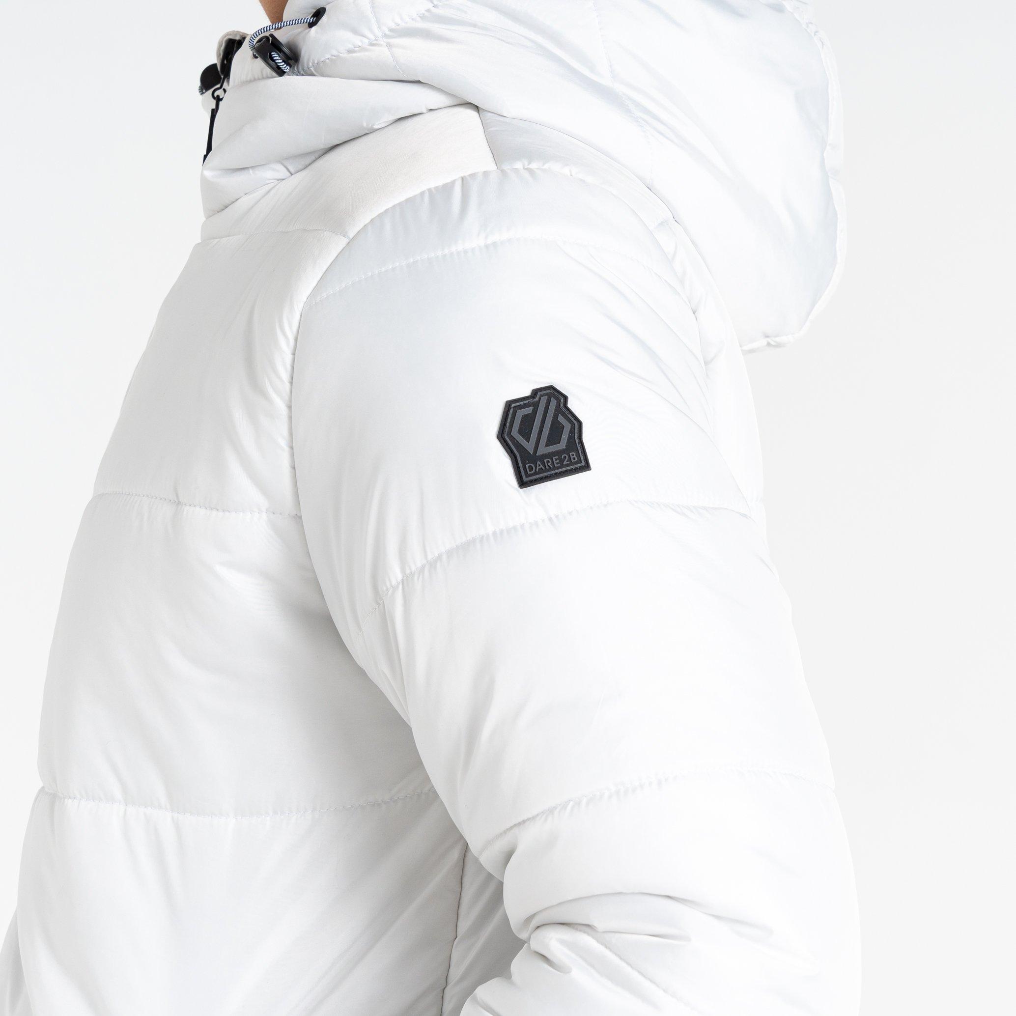 BlancDeBlanc - Dare 2b - Distinguish Water Resistant Hooded Knee Length Ski Jacket - 6