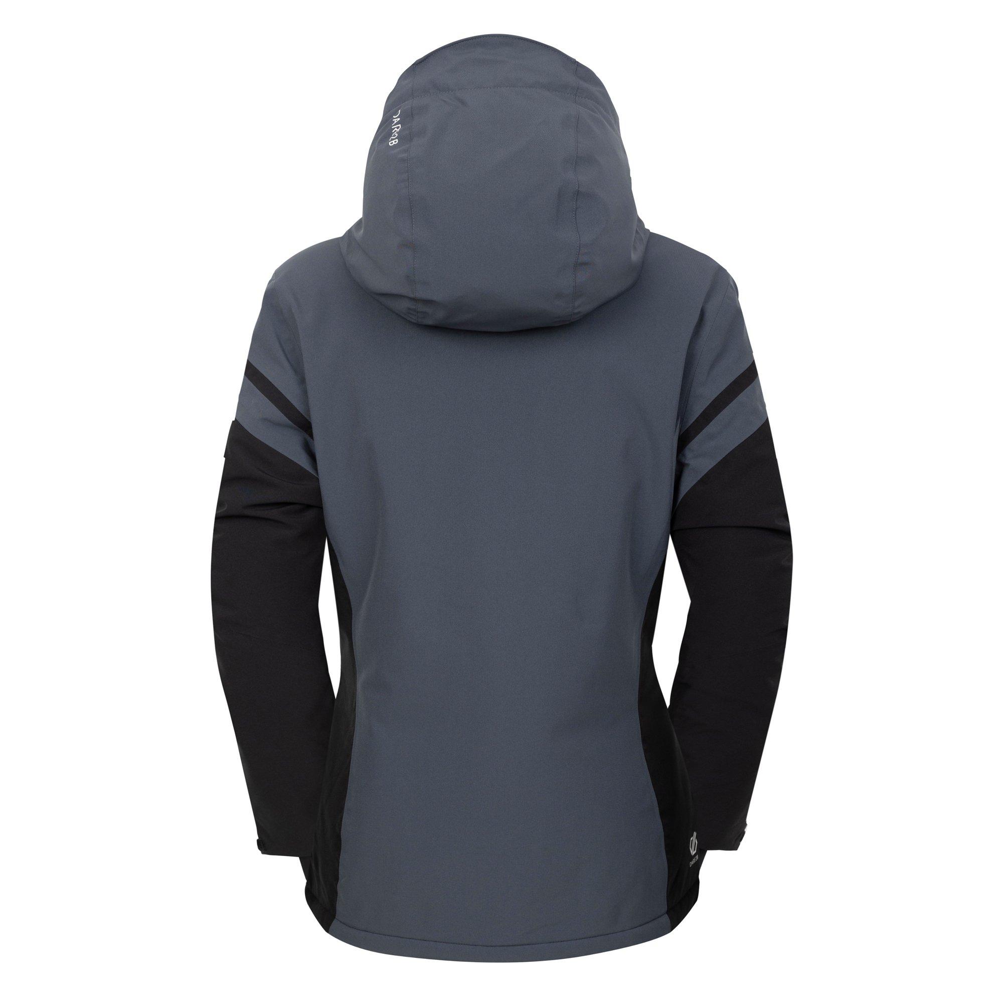 Schwarz/Ebenholz - Dare 2b - Flurry Waterproof Insulated Ski Jacket - 12