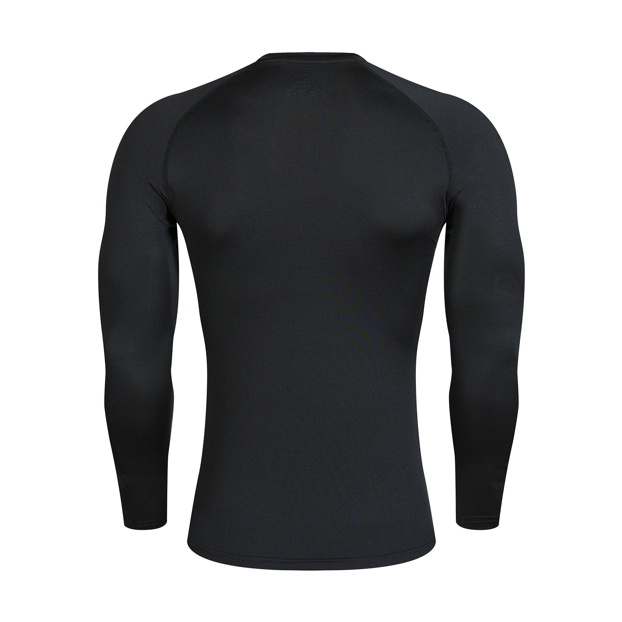 Black - Kelme - Compress Long Sleeve Top - 2