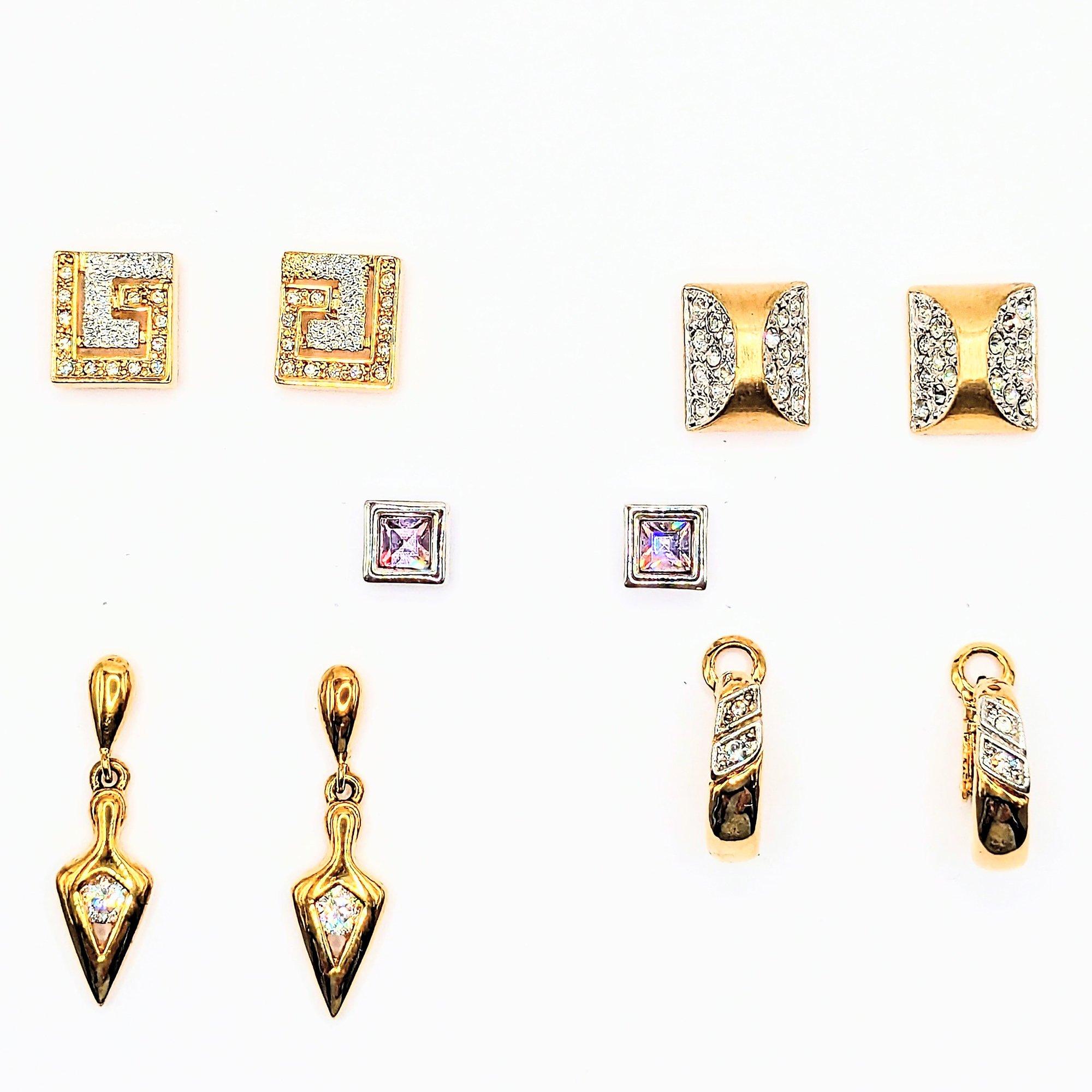 Gold - Espree - Espree Set of 5 beautiul earrings