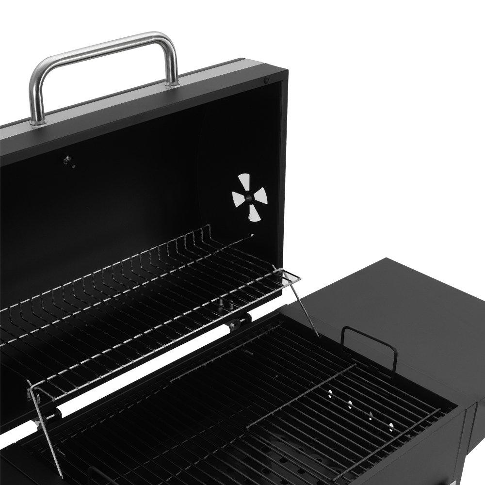 Black - Breeins - Outdoor Garden Charcoal Grill - 6