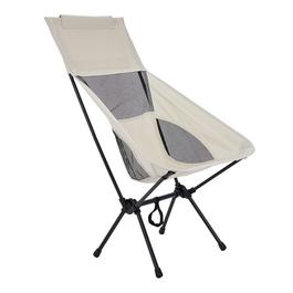 Breeins Camping Heightened Backrest Folding Camping Chair Beige