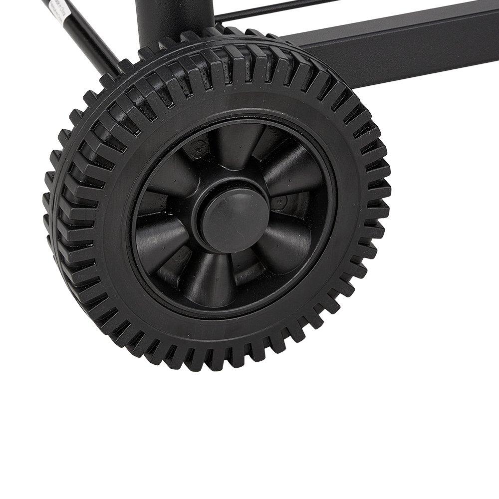 Black - Breeins - Outdoor Garden Charcoal Grill with Wheels - 7
