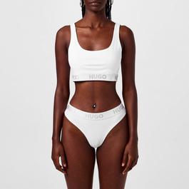 Hugo Sporty Logo Bralette