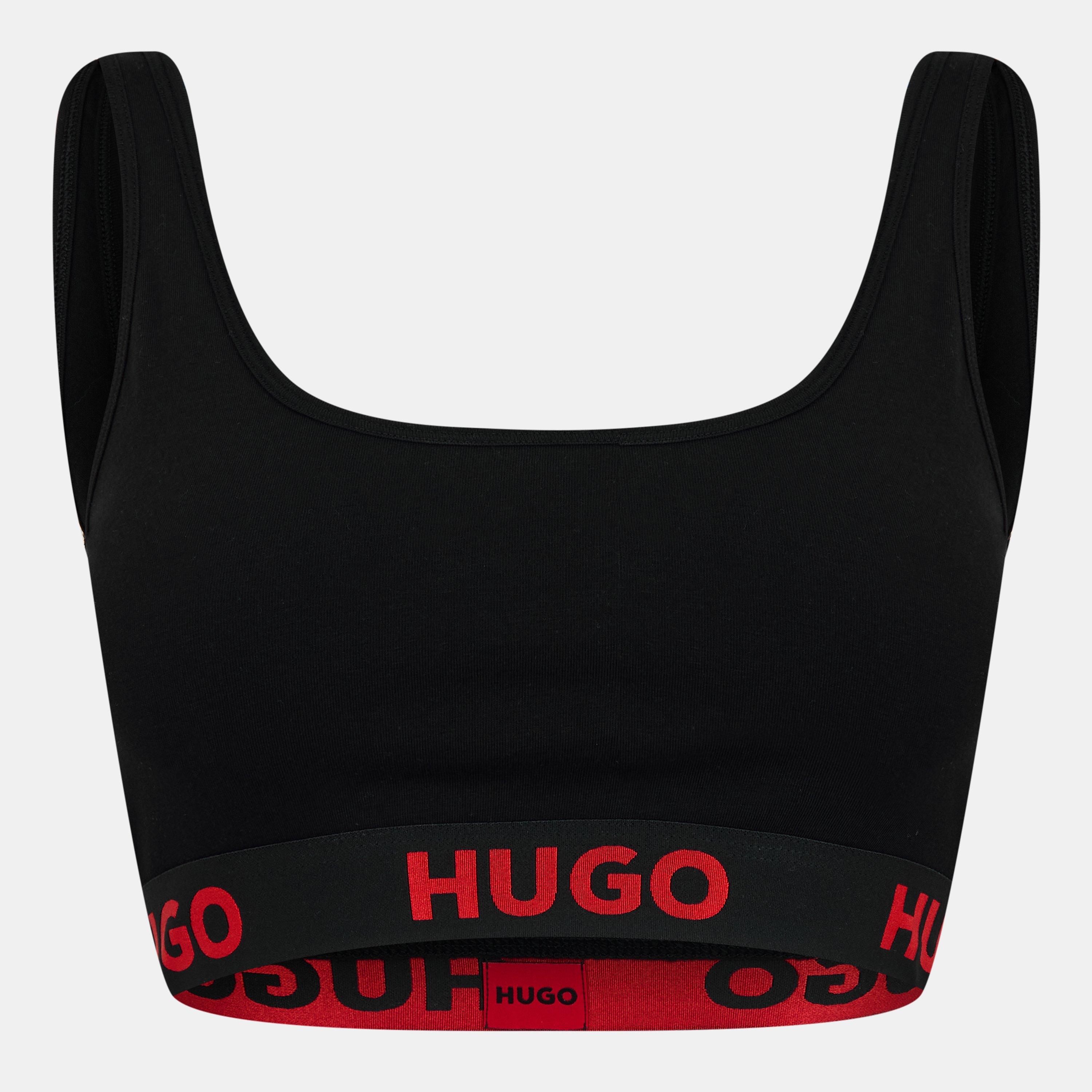 Hugo Women's Sporty Logo Bralette - Black 001 - 14 (XL)