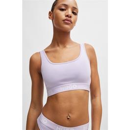 Hugo Sporty Logo Bralette