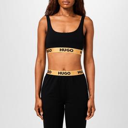 Hugo Sporty Logo Bralette