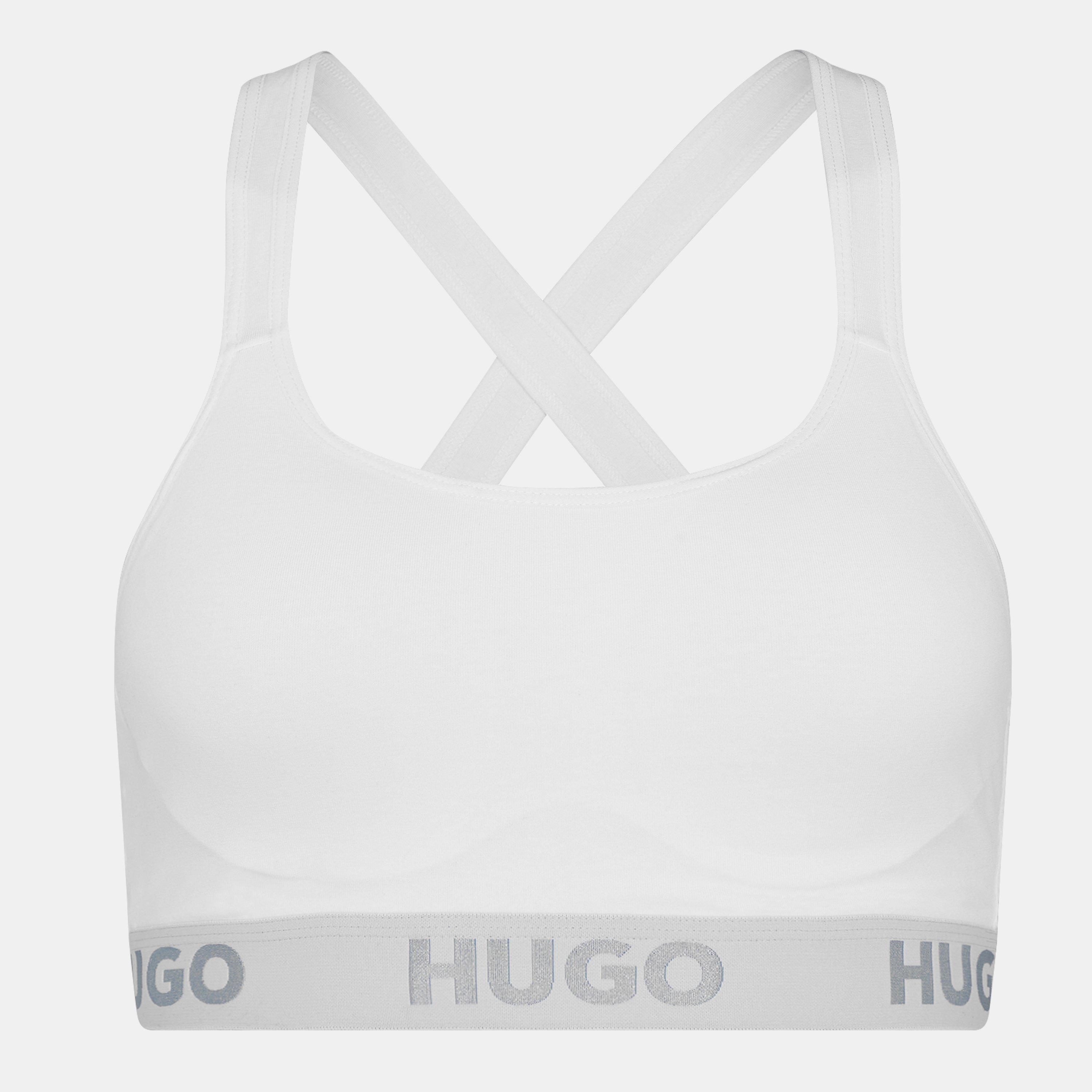 White 100 - Hugo - Padded Sports Bra - 1