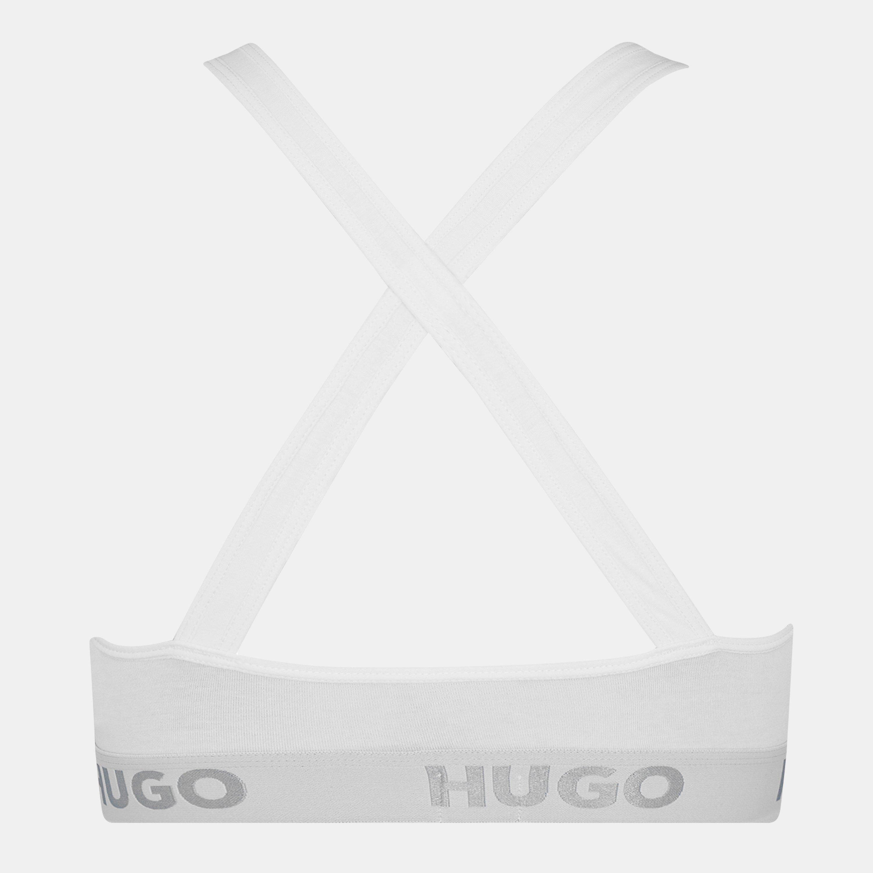 White 100 - Hugo - Padded Sports Bra - 2