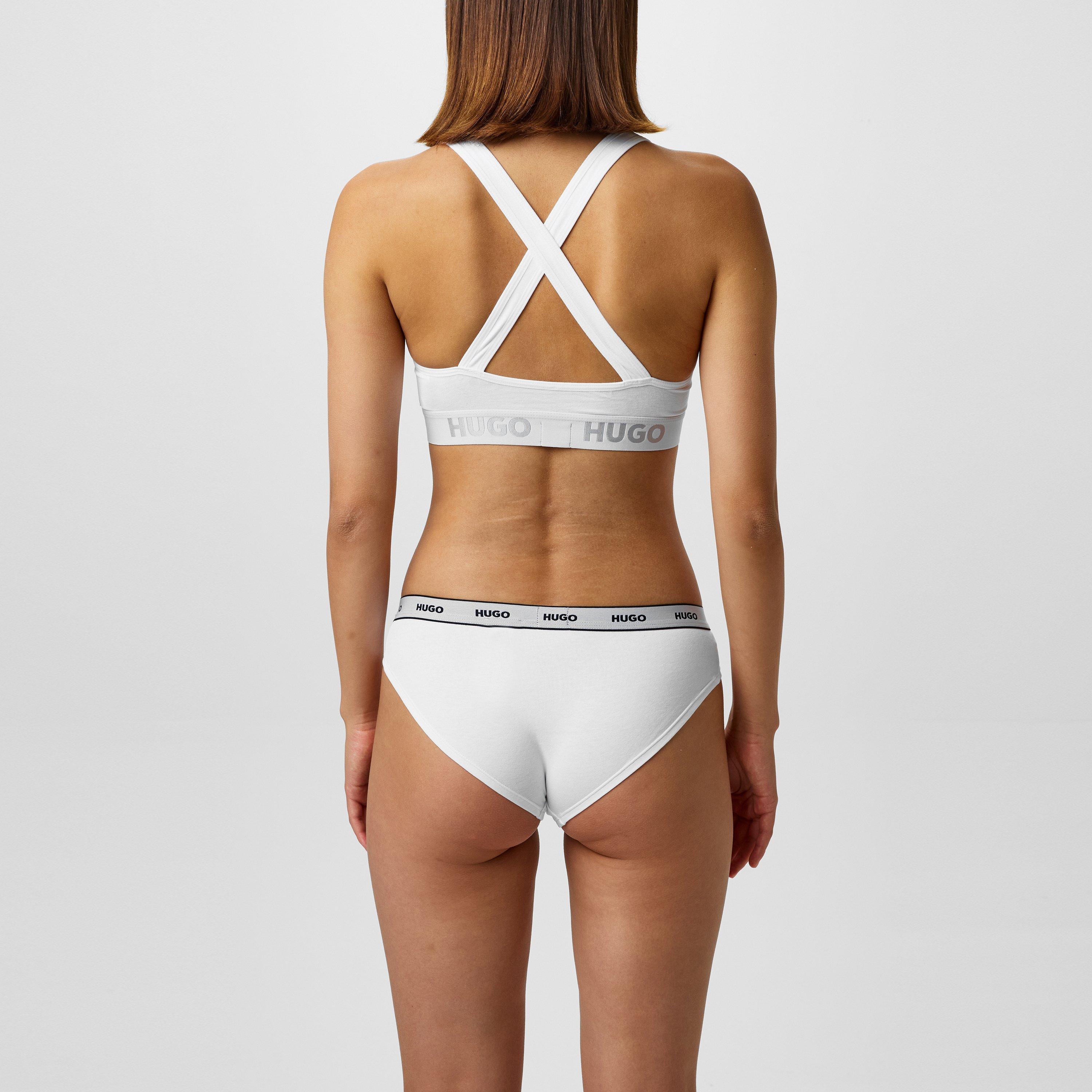 White 100 - Hugo - Padded Sports Bra - 4
