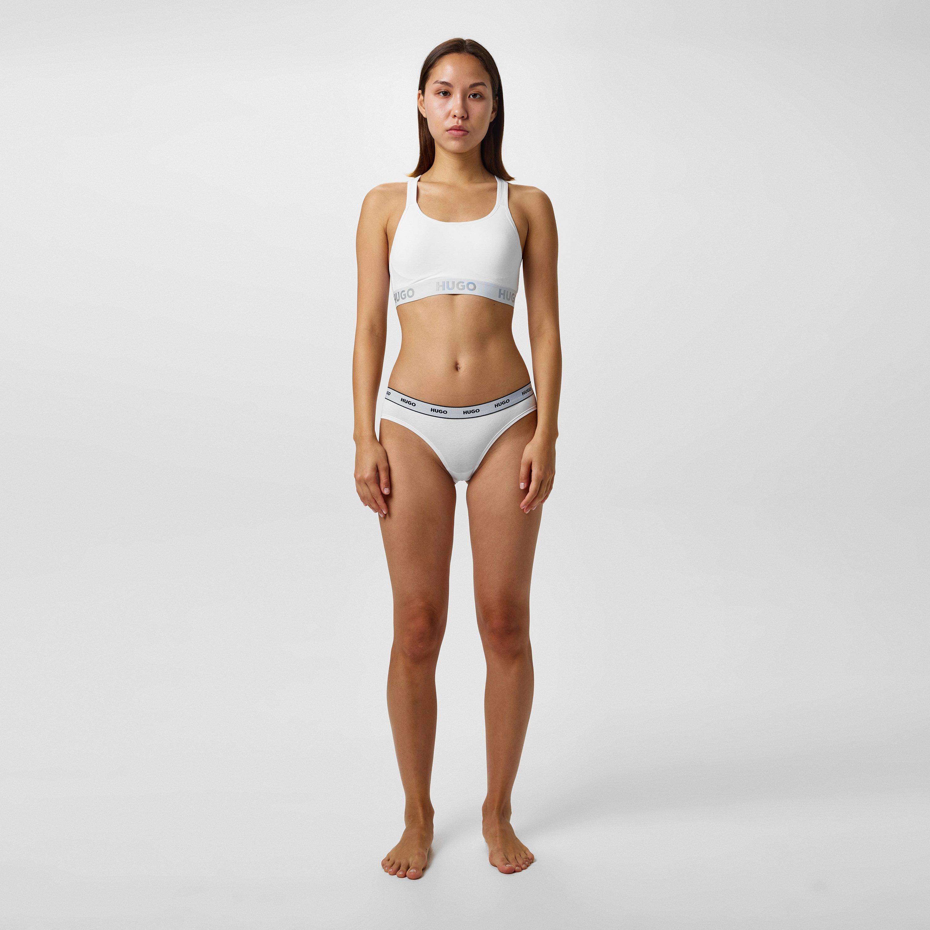 White 100 - Hugo - Padded Sports Bra - 5