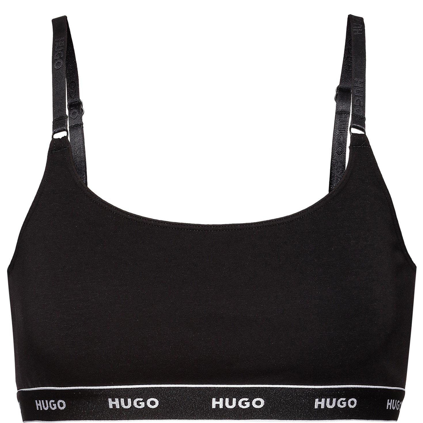 Black 001 - Hugo - Sports Bralette 2 Pack - 5
