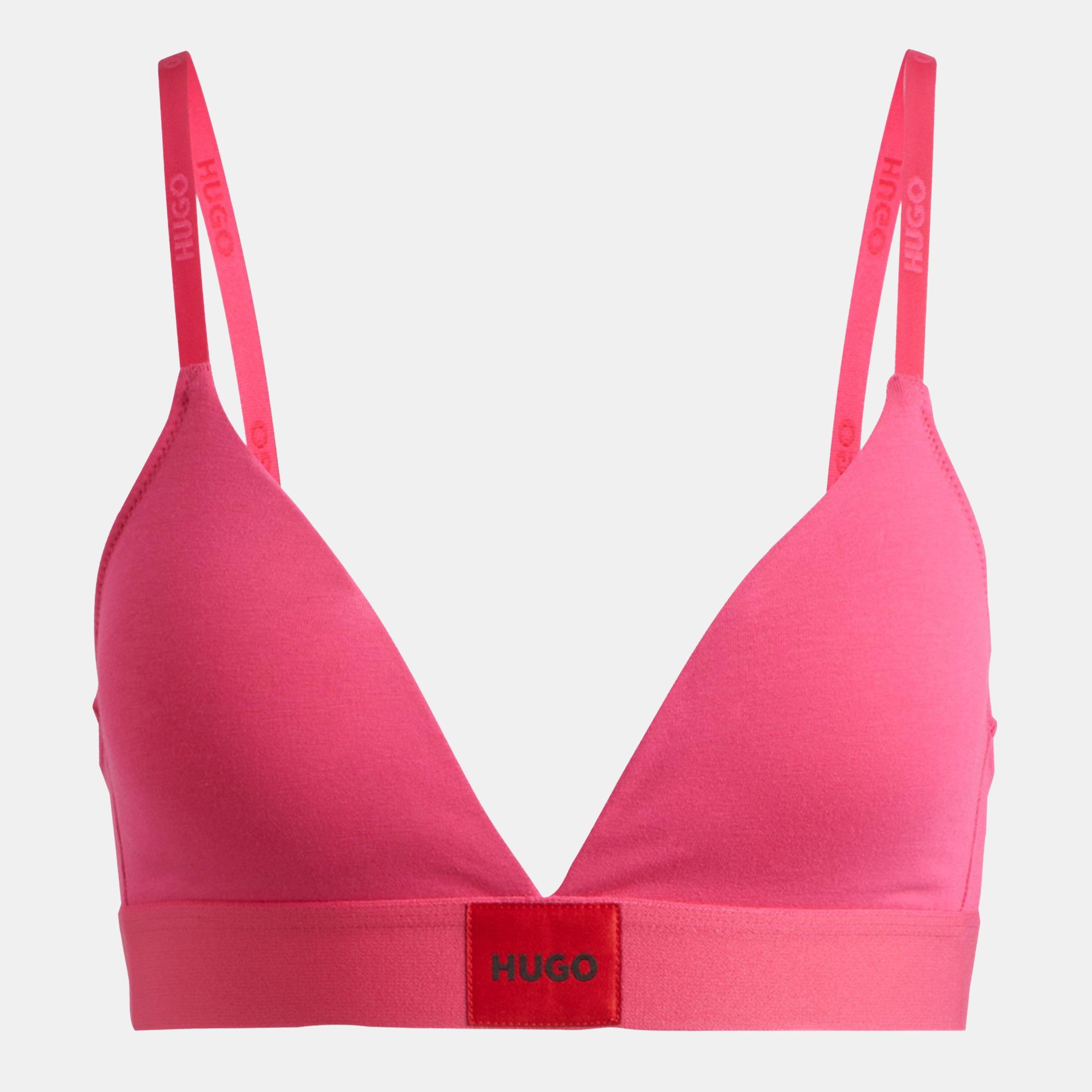 Hugo Women's Boss Triangle Bra - Pink - 12 (L)