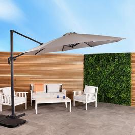 Charles Bentley 3.5m X-Large Hanging Banana Cantilever Umbrella