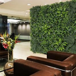 LIFE IDEAS Artificial Plant Hedge Greenery Wall Panel
